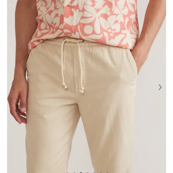 MARINE Layer Saturday stretch Beach Pant in fog XL - Picture 5 of 15